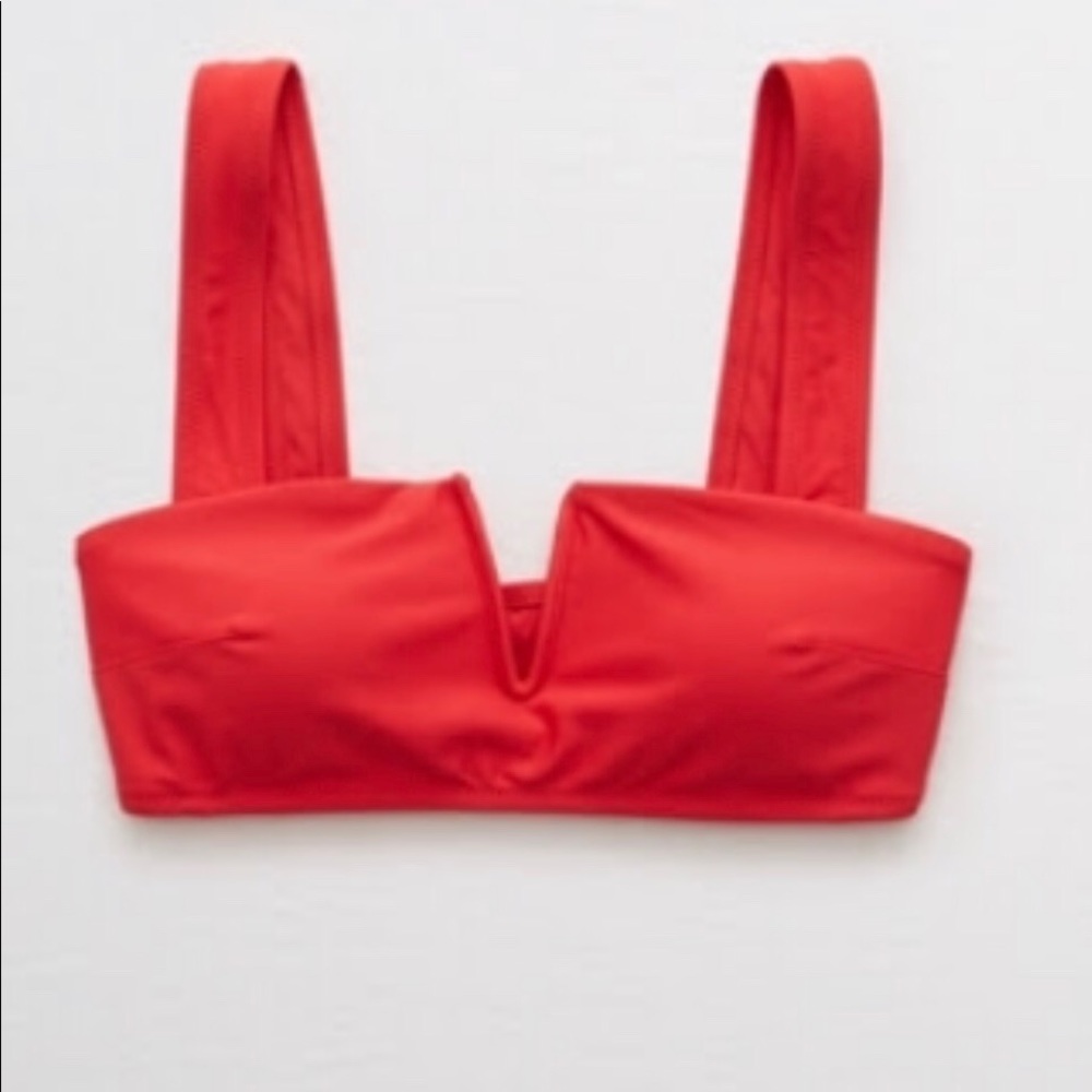 Aerie high waisted swim suit top *Never worn!